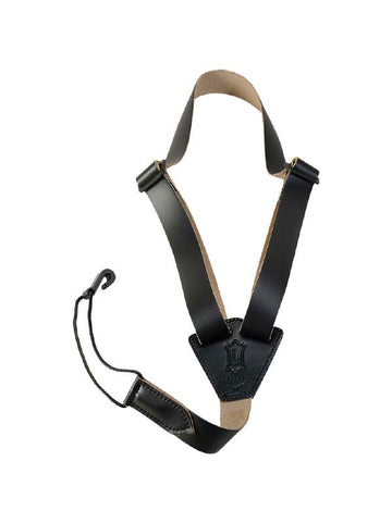 Spéciale Guitare Classique/ukulélé en Cuir Maintien par La Rosace - Black