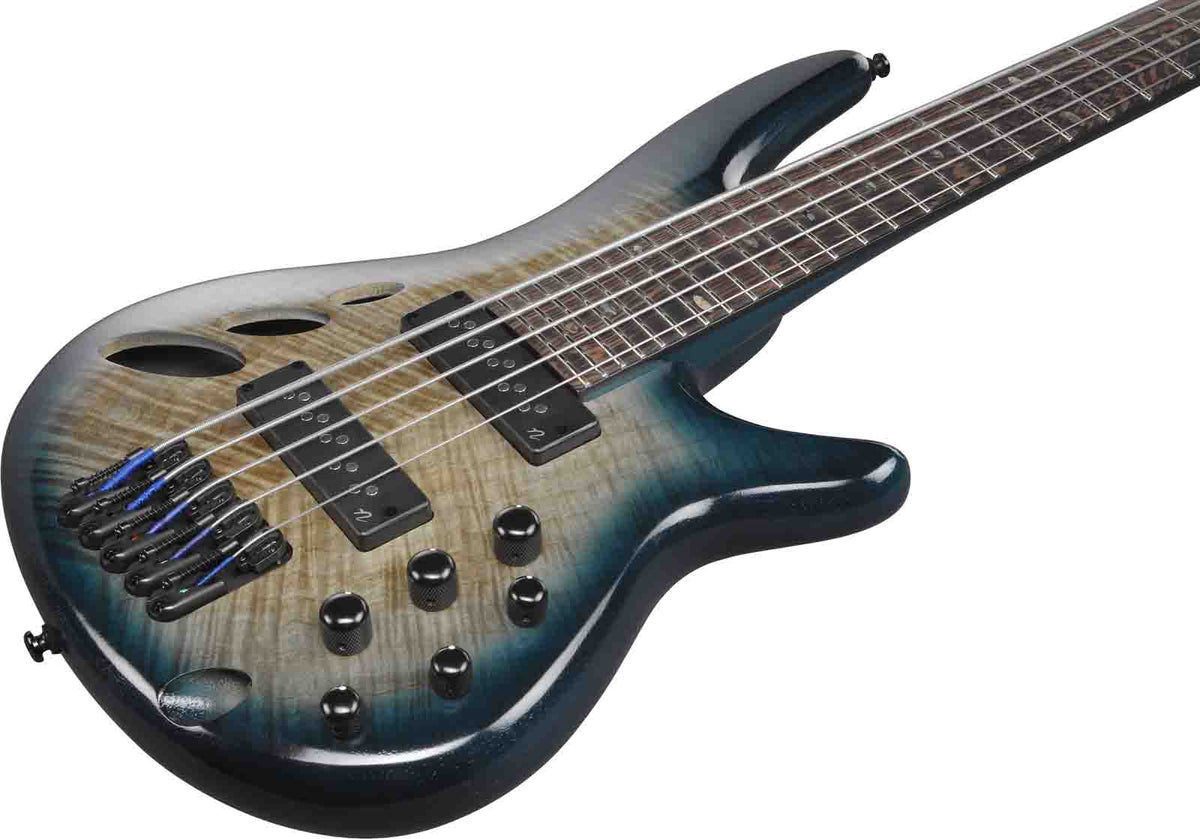 SRD905-CTL Cosmic Blue Starburst Low Gloss Bass Workshop