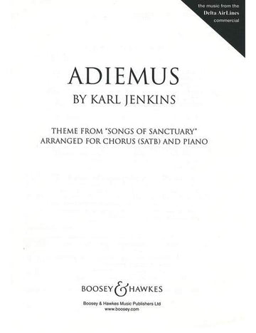Jenkins - Adiemus I - Choeur Mixte (satb) et Piano