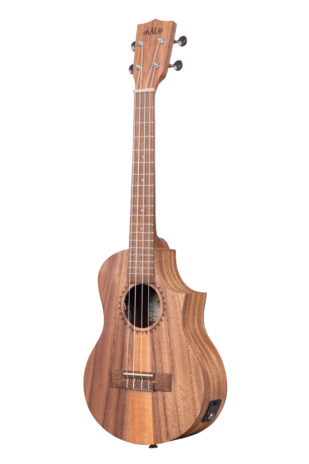 Ka-Tk-T-Ce Tri-Top Teak Electro-Acoustic Tenor Cutaway
