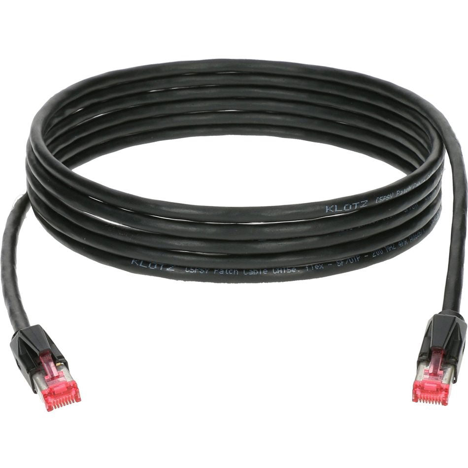 Klotz CP5RR1Y020 CABLE CAT5E PVC 20 M NOIR RJ45 - RJ45