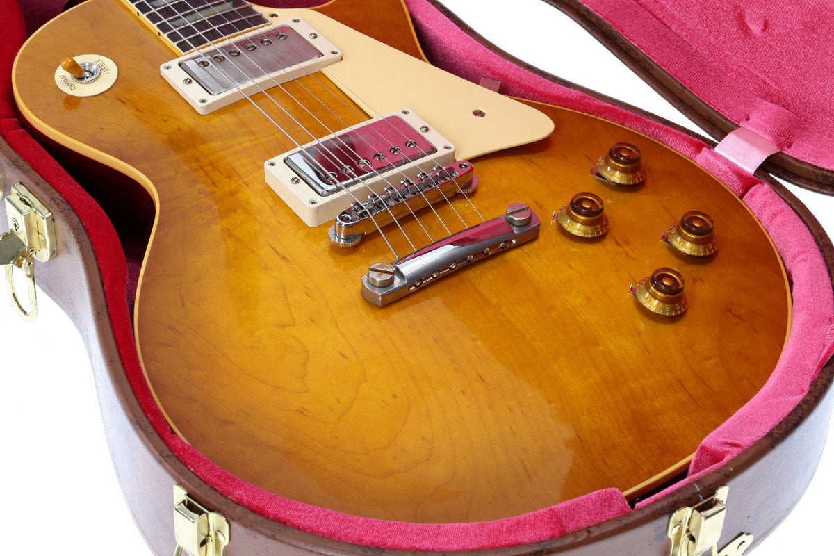 Les Paul Standard 1958 Vos Lemon Burst Cs Hrc #85078