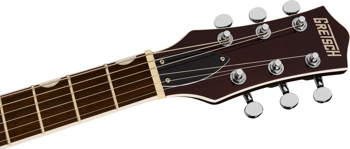 G5230T Electromatic Jet FT Single-Cut met Bigsby LRL Oranje gebeitst