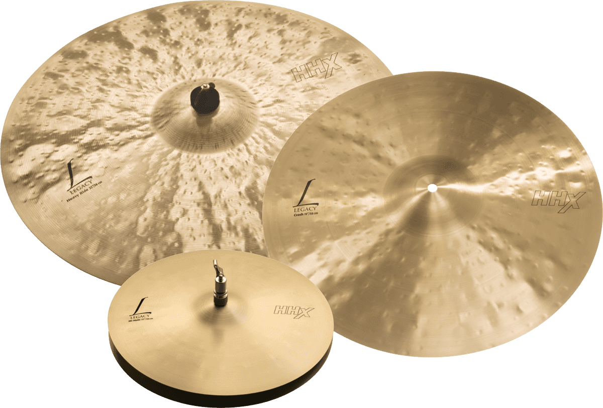 HHX Set Harmonique Legacy 15"-19"-22" - 155XLN +9 JOURS ESSAI DRUMEO