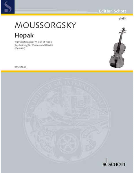 Moussorgski - Hopak No. 27 - Violon et Piano