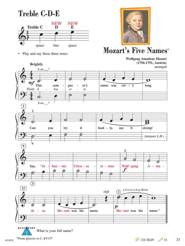 Faber Piano Adventures Lesson Book 1