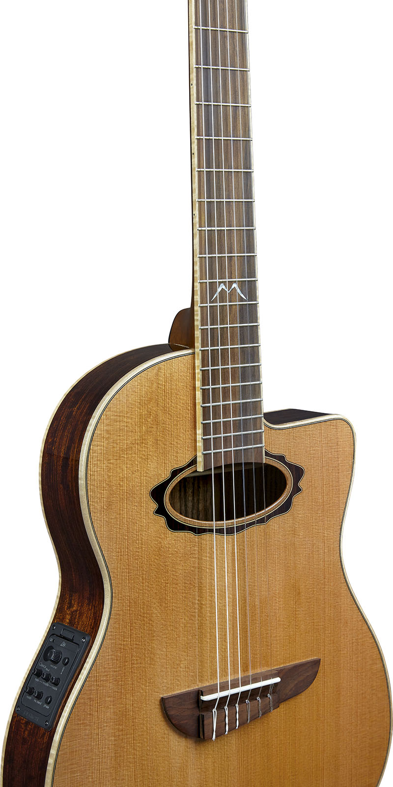 MIA N400CE Nylon cutaway elektro Naturel