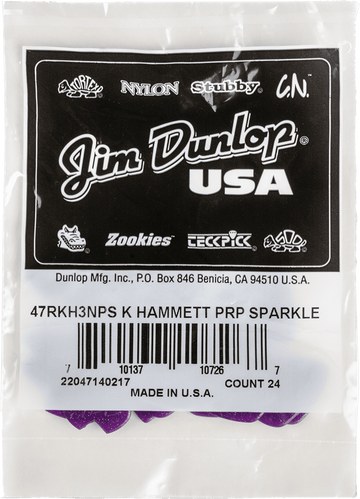 24 x 2,00mm Kirk Hammet Purple Sparkle Jazz