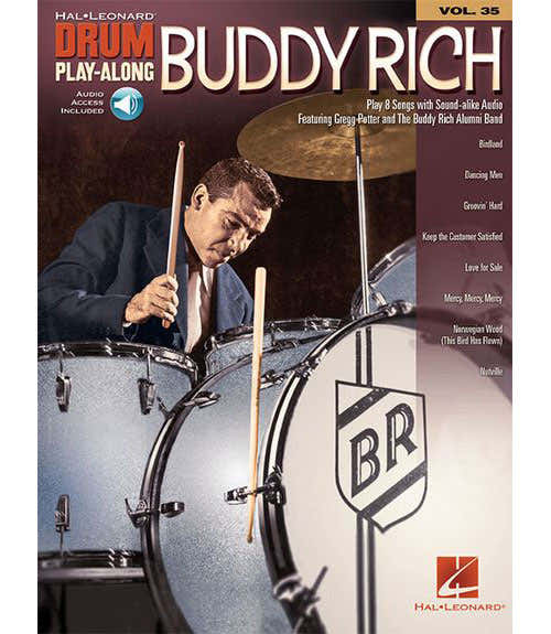 Hal Leonard Drum PLAY-along Vol.35 - Buddy Rich