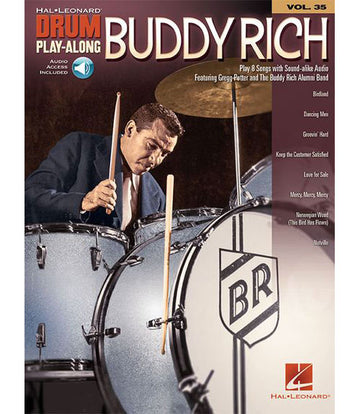 Hal Leonard Drum PLAY-along Vol.35 - Buddy Rich