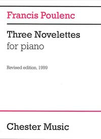 Poulenc F. - Three Novelettes - Piano