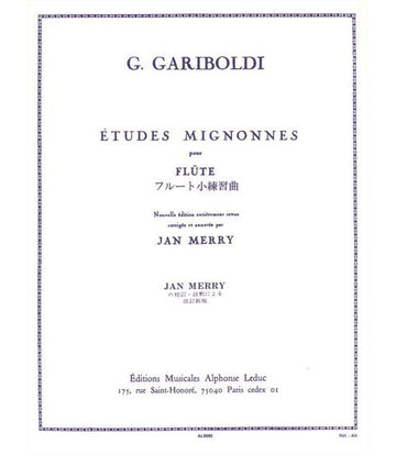 Gariboldi G. - Etudes Mignonnes - Flute