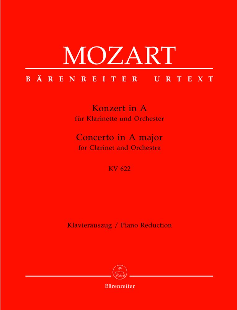 Moz W.A. - Concerto En La Majeur Kv 622 - Clarinette Piano