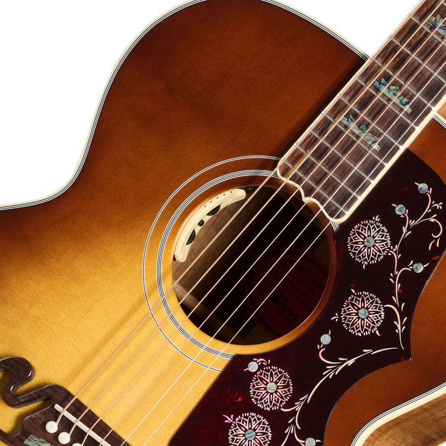 SJ-200 Elegant Koa Honingburst Modern