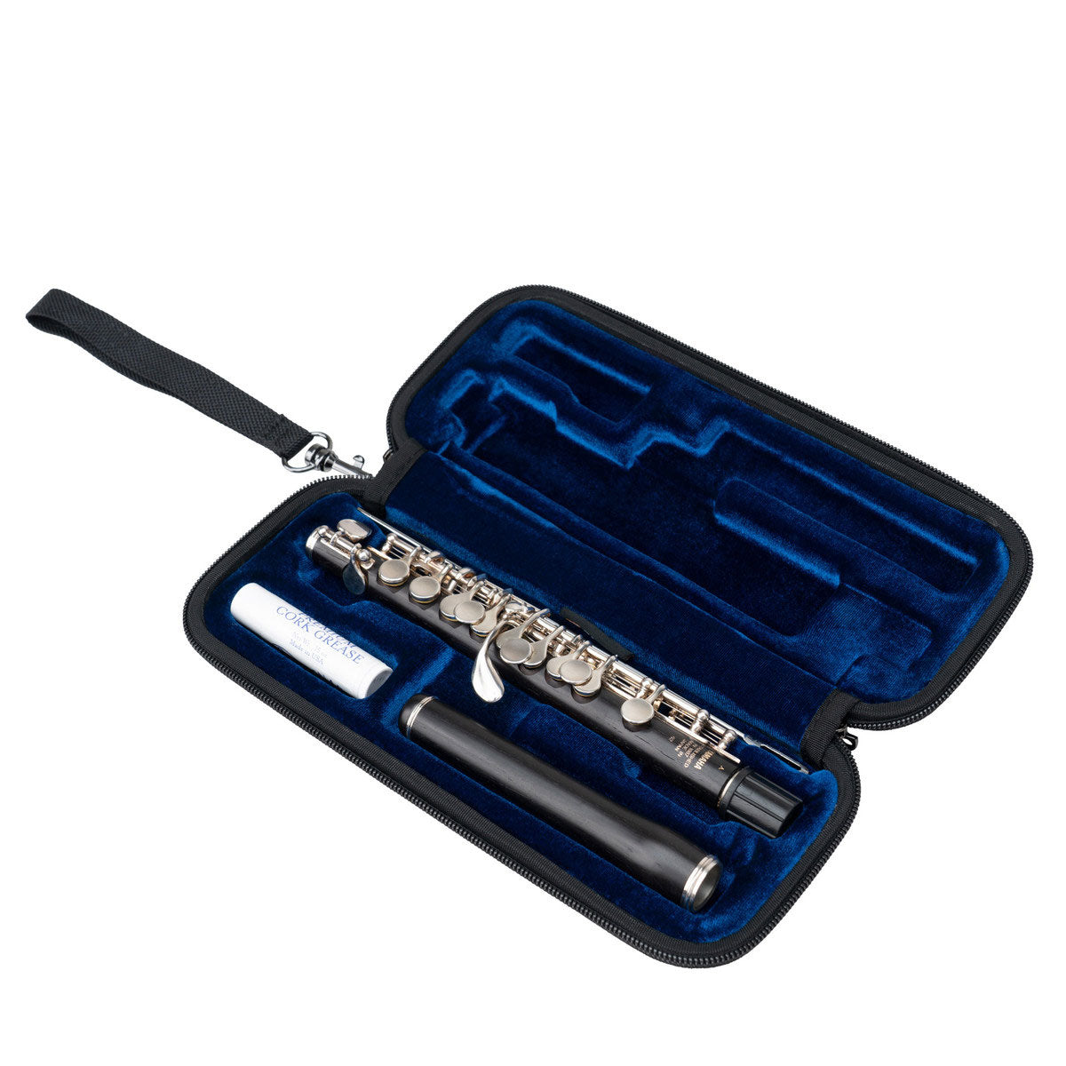Étui Micro Zip Noir - Piccolo