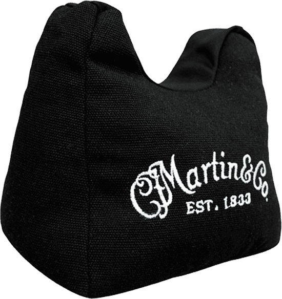 C.F. Martin & Co Support de Manche Noir Logo Blanc