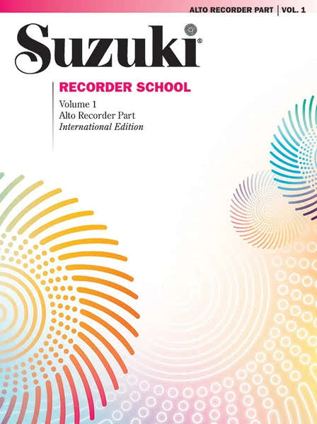 Alfred Publishing Suzuki Recorder School (alto Recorder) Vol.1