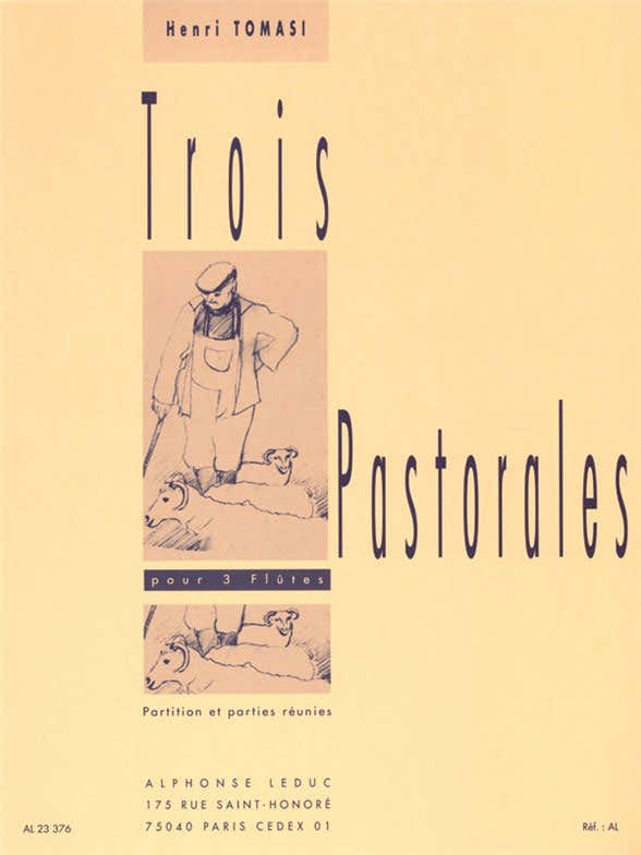 Trois Pastorales For 3 Flutes