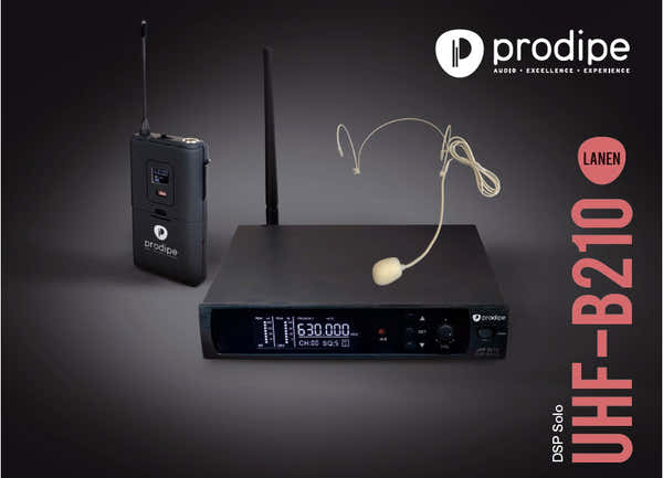 Uhf B210 DSP Headset Solo