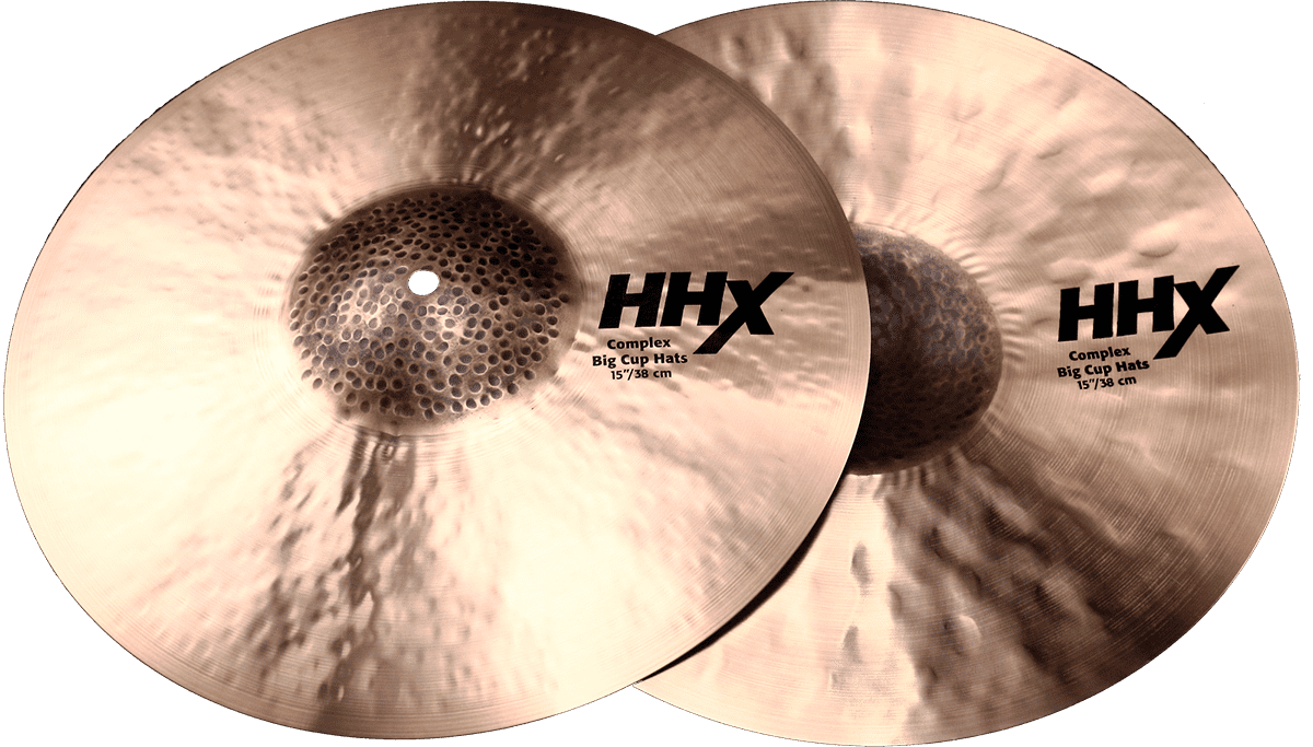 HHX 15" Big Cup Comasters Premium Legendex Medium HI-hats