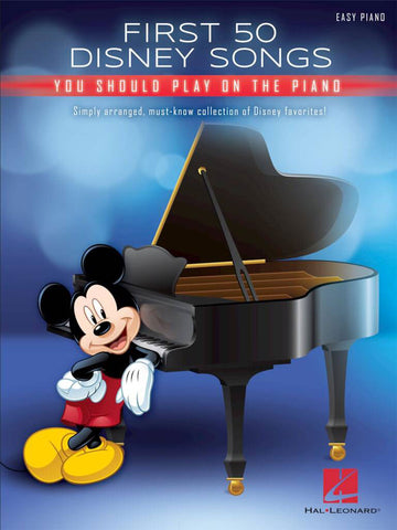 First 50 Disney Songs - Piano