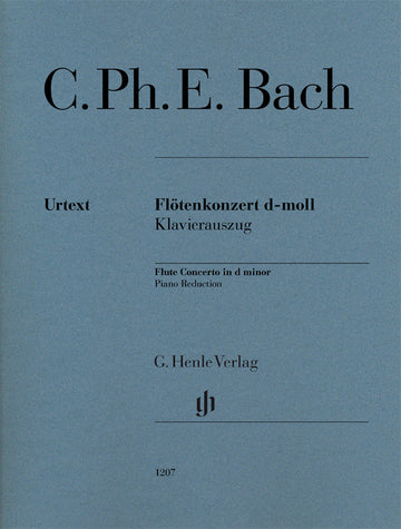 Bach C.p.e - Flute Concerto In D Minor - Flute & Piano