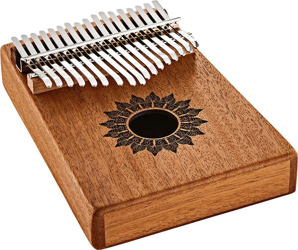 Sonic Energy Sound Hole Kalimba 17 Notes Mahogany Matte
