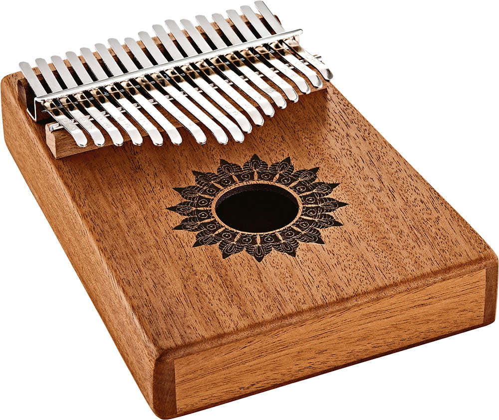Sonic Energy Sound Hole Kalimba 17 Notes Mahogany Matte