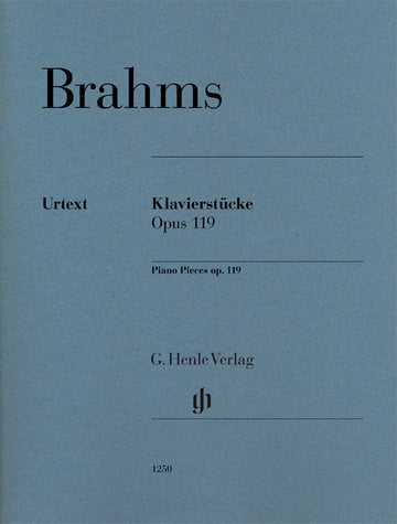 Brahms Johannes - Piano Pieces Op.119