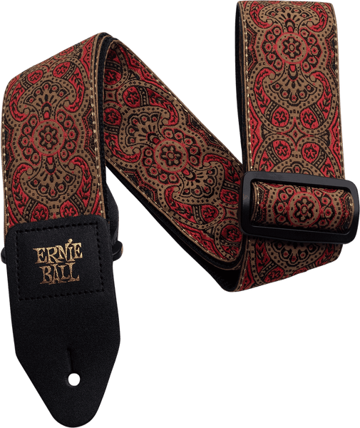 Ernie Ball Sangle Jacquard Crimson Paisley