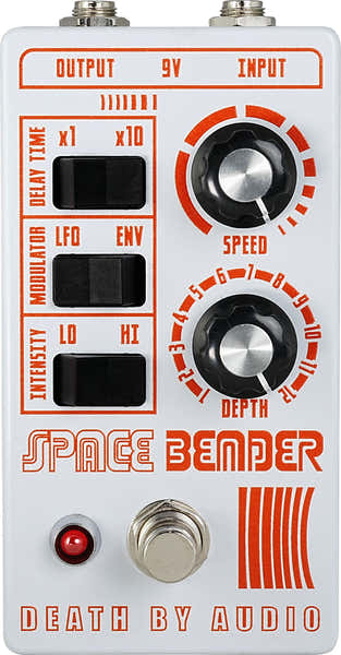 Death By Audio Space Bender WHITE-orange Limited