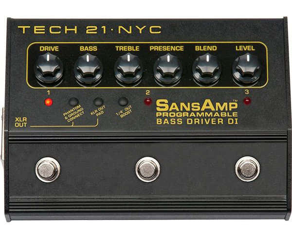 Tech21 Sansamp Bass Driver DI