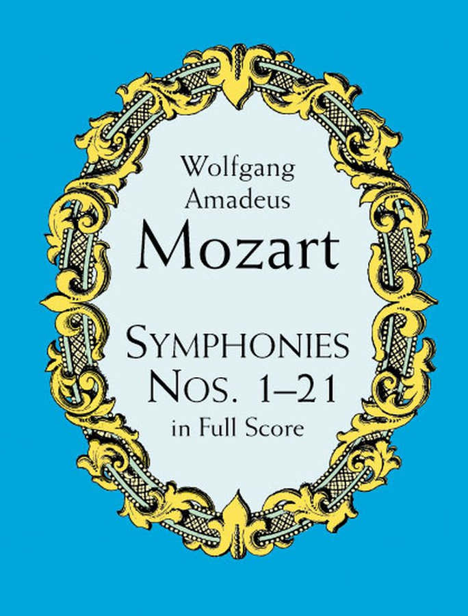 Mozart W.a. - Symfonieën N°1-21 - Volledige partituur