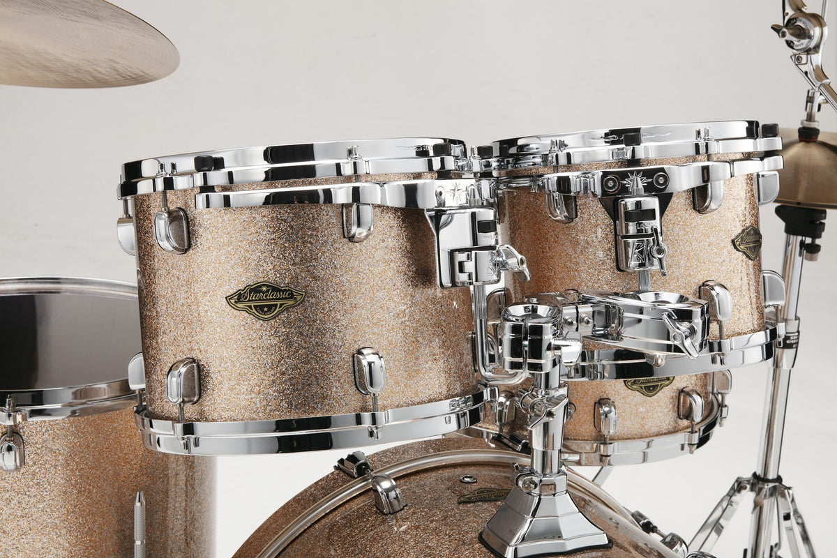 WBR42S-VCS - Starclassic Walnut/Birch Stage 22" Vintage champagne met glinstereffect