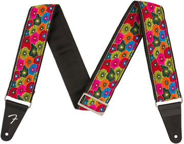 Wild Bloom Strap, Green, 2"