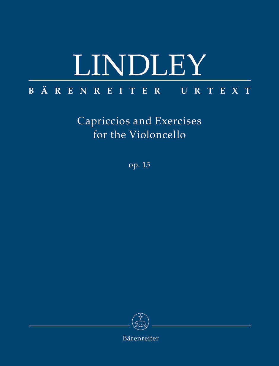 Lindley Robert - Capriccios & Exercices Op.15 - Violoncelle