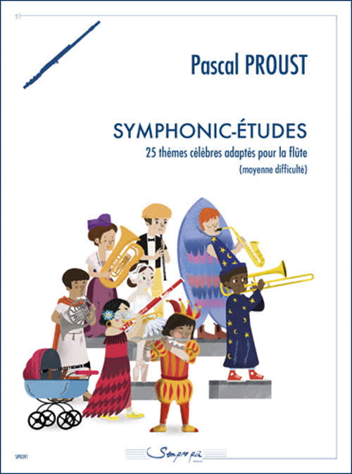Proust Pascal - Symphonic Etudes - Flute