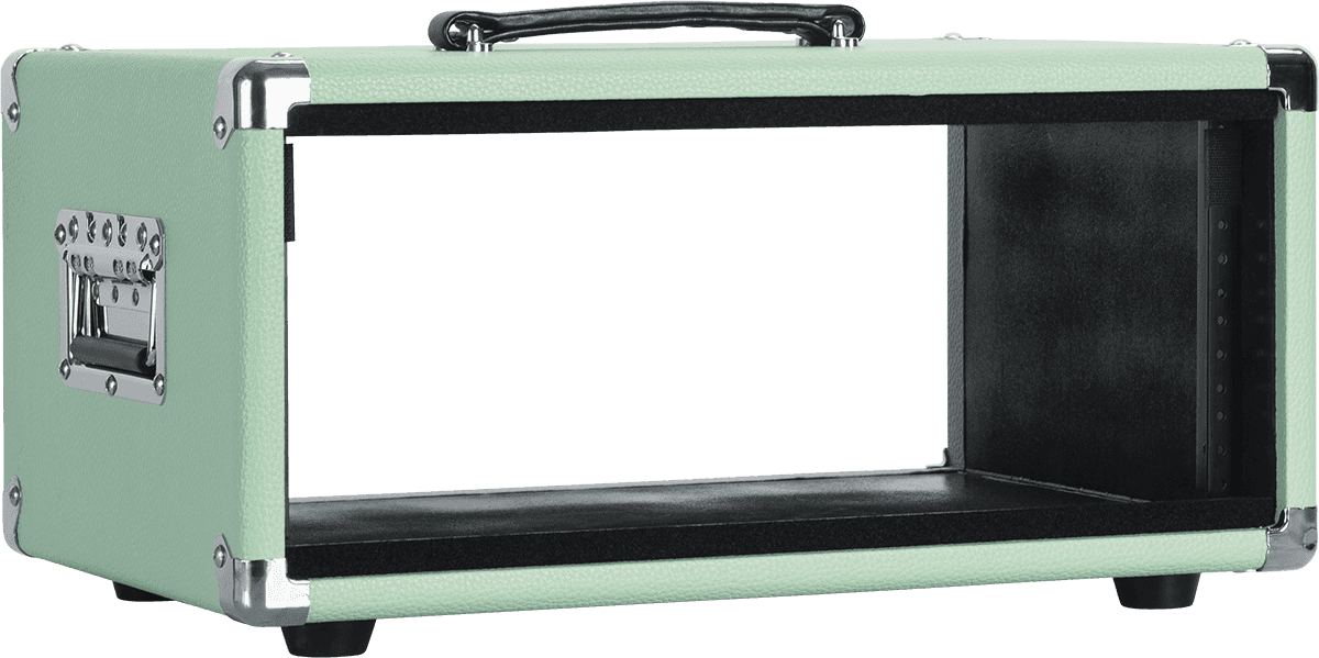 Rack En Bois 4u Vintage Amp Surf Green