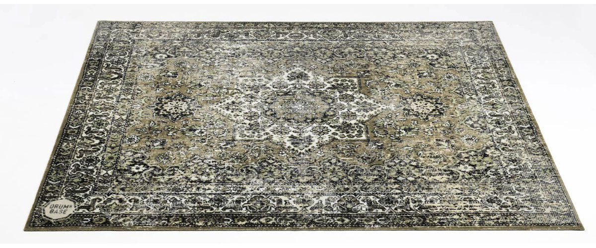VPCLB-GRN Mat Vintage Persian Club Series 1.63 X 1.42M Antislip Groen
