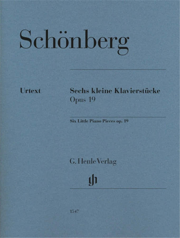 Schonberg Arnold - Six Little Piano Pieces Op.19