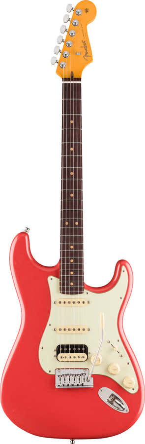 Stratocaster '60s American Ultra Luxe Vintage HSS RW Fiesta Red - Reconditionné