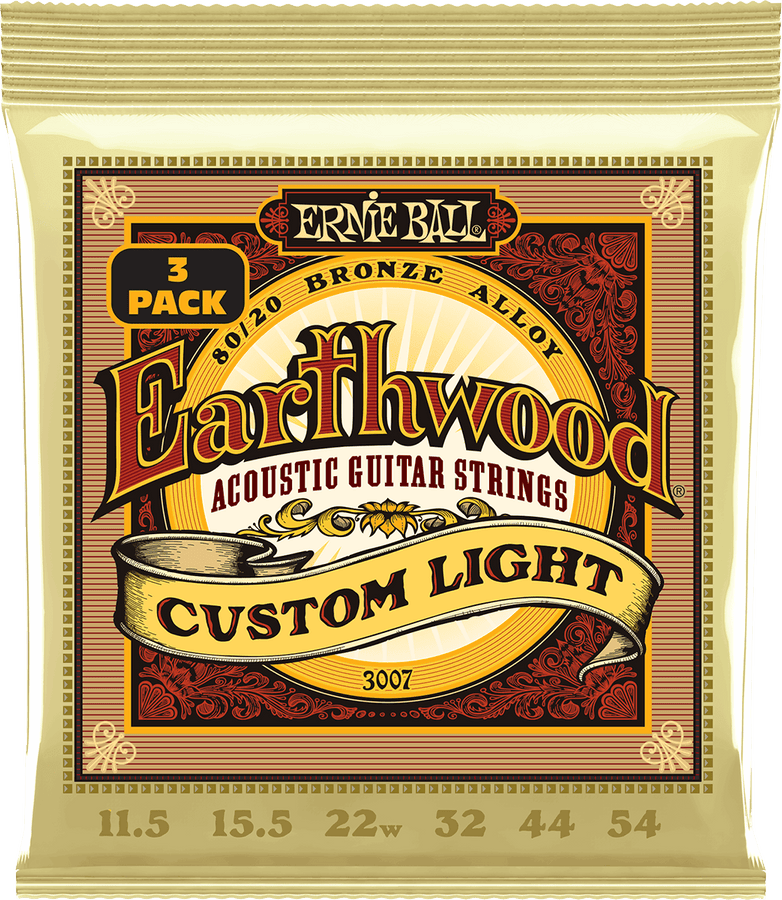 3007 Earthwood 80/20 Custom Light 11,5-54 Pack De 3