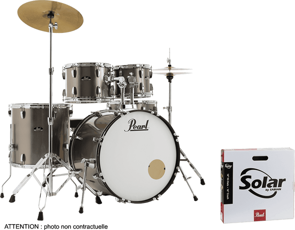 ROADSHOW STAGE 22 BRONZE METALLIC + SOLAR CYMBALS