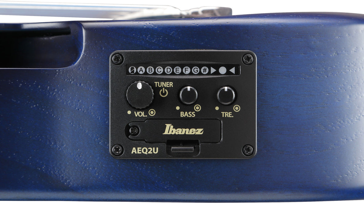 AUP10FMNE-TBO Transparante blauwe sunburst open pore