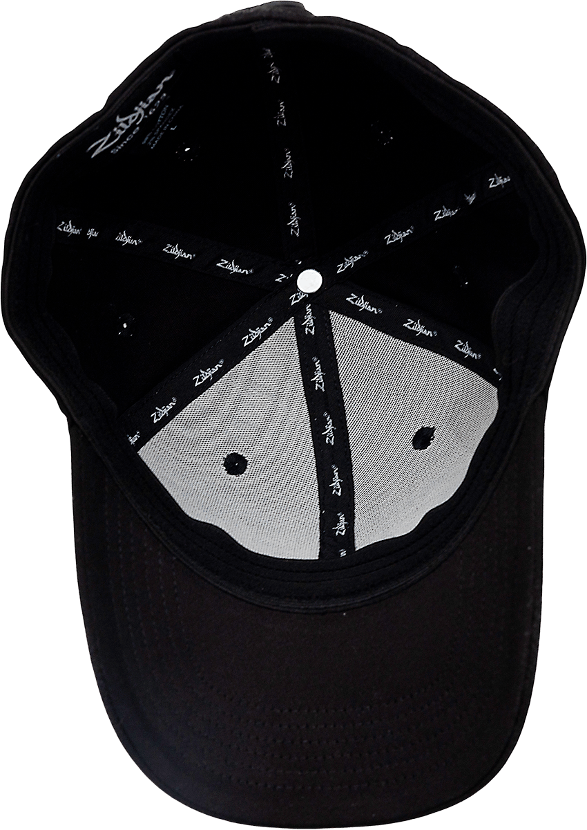 "M/L" Casquette Noire "Stretch Fit"