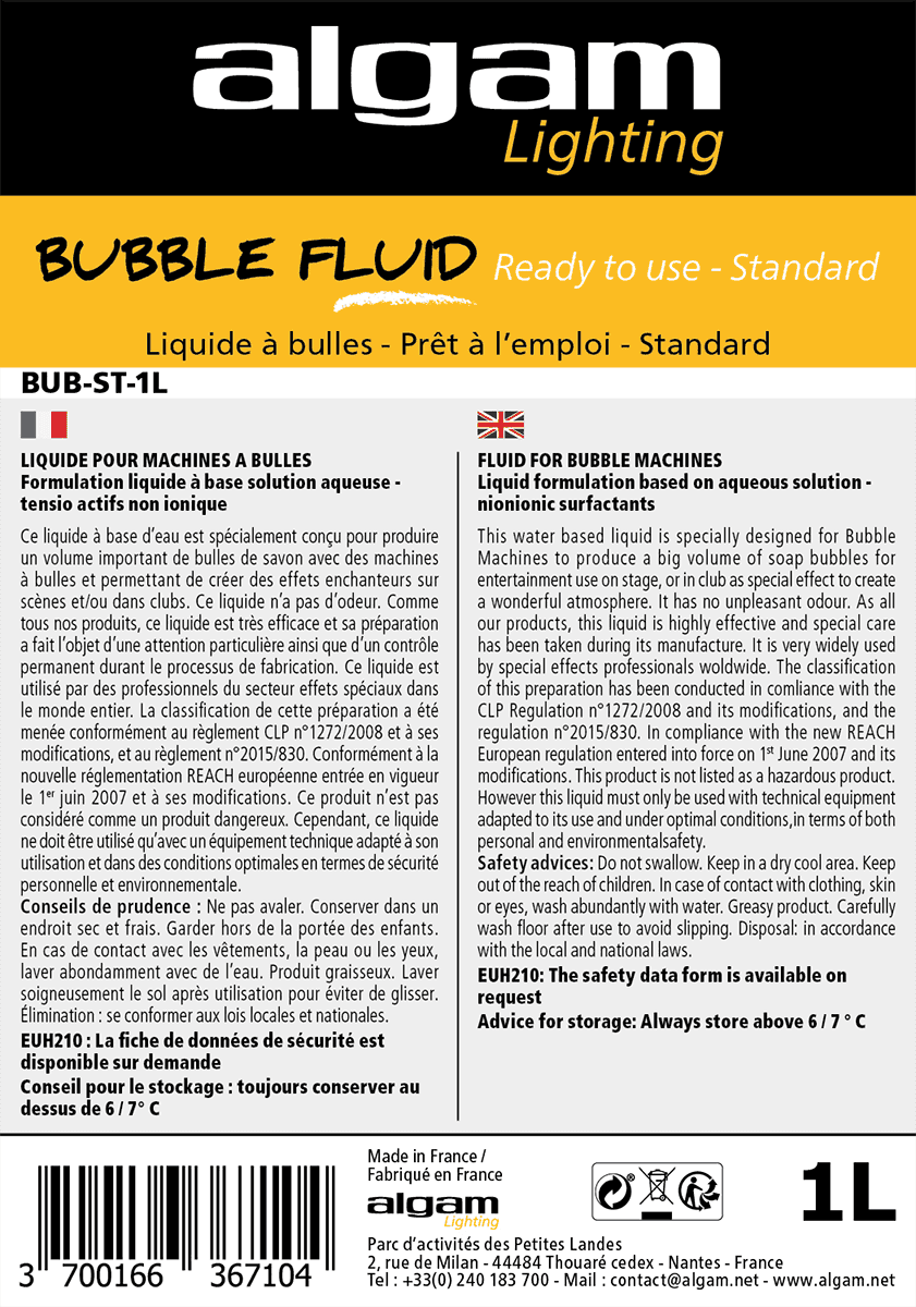 Liquide à Bulles 1L