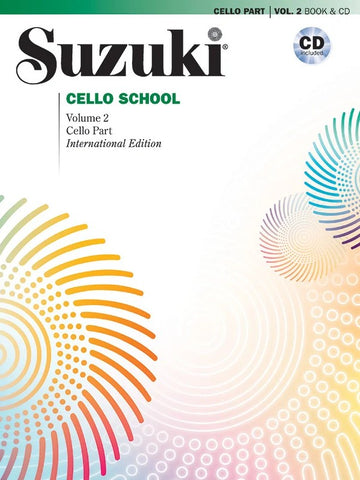 Suzuki Cello School Vol.2 +CD