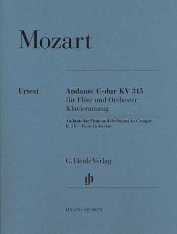 Mozart W.a. - Andante For Flute And Orchestra C Major KV 315
