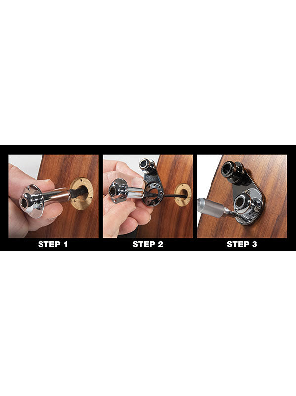 MN273 ACOUSTI-lok Strap Lock pour Sortie Jack Sur 3 Vis