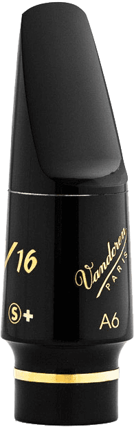 Vandoren SM812S+ - Bec Saxophone Alto V16 Ébonite A6 S+